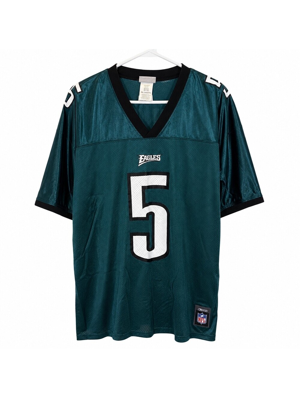 Reebok NFL Philadelphia Eagles Donovan McNabb #5 Men's 2XL Football Jersey